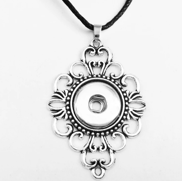 18mm Snap Necklace Charm Snap Necklace - Picture 1 of 1